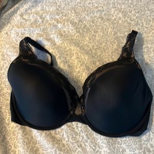 Black bra.